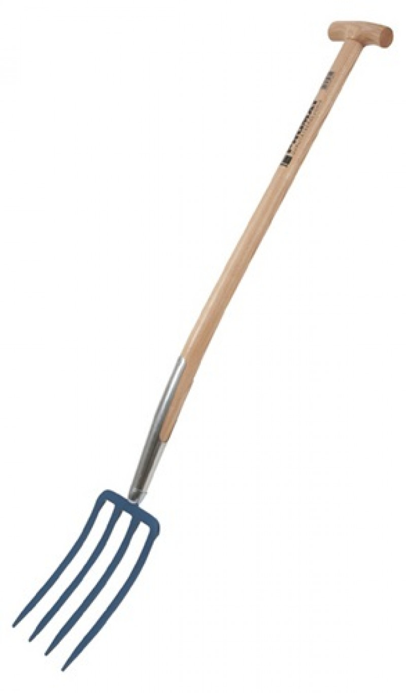 Spatengabel Gesamt-L.1130mm Zinken-L.280mm leichte Ausführung,m.Stiel PROMAT