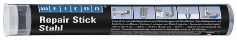 Repair Stick Stahl dunkelgrau 115g Stick WEICON