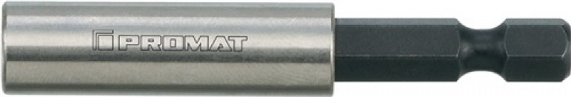 Bithalter 1/4 Zoll F 6,3 1/4 Zoll C 6,3 Magnet,Spreng-Ri L.75mm PROMAT Bithalter 1/4 Zoll F 6,3 1/4 Zoll C 6,3 Magnet,Spreng-Ri L.75mm PROMAT