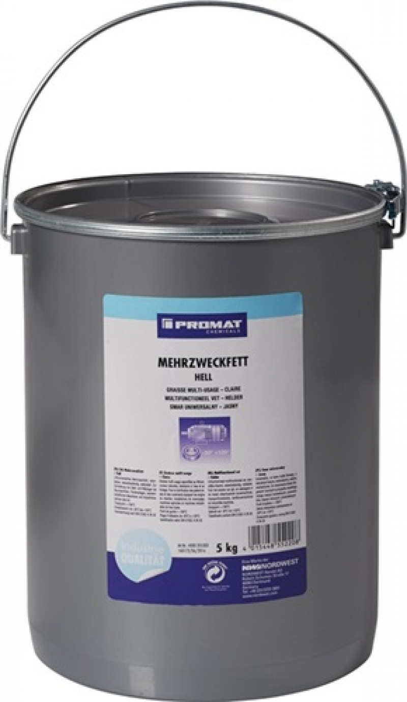 Mehrzweckfett 5kg hell Eimer PROMAT CHEMICALS Mehrzweckfett 5kg hell Eimer PROMAT CHEMICALS