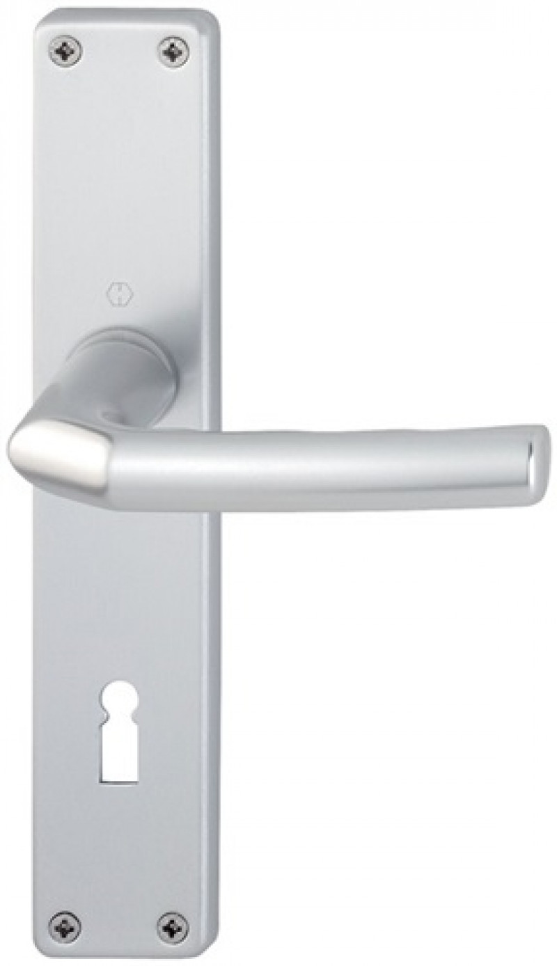 Langschildgarnitur Birmingham 1117/202SP Alu. F1 OB 72mm DIN L/R Langschildgarnitur Birmingham 1117/202SP Alu. F1 OB 72mm DIN L/R