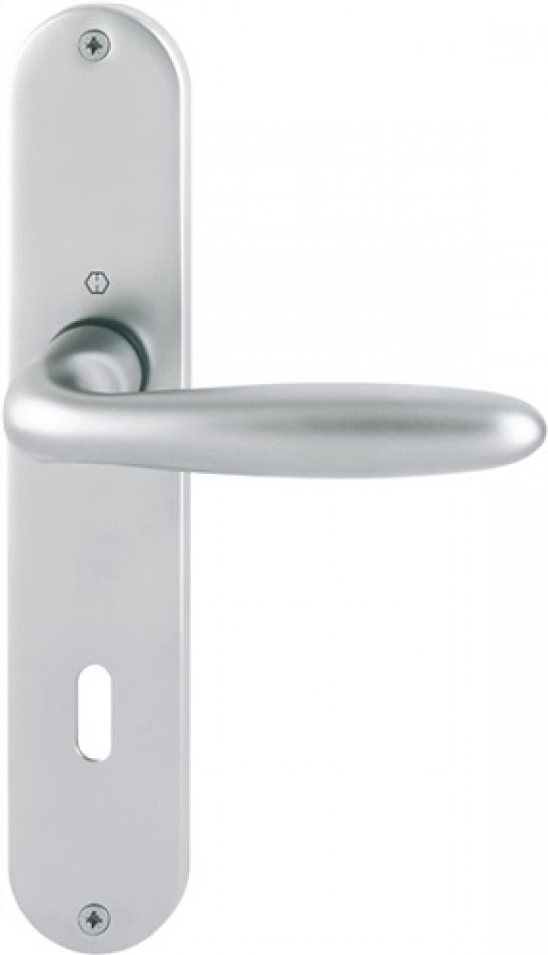 Langschildgarnitur Verona M151/302 MS F98-R OB 72mm DIN L/R