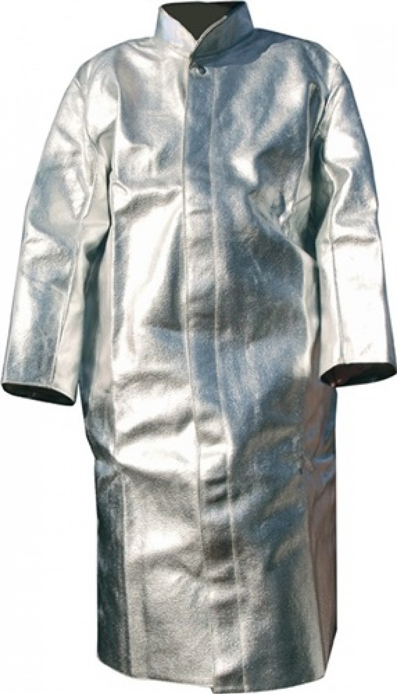 Mantel m. Stehkragen Gr. 58 silber Viskose-Baumwoll-Gemisch Jutec Mantel m. Stehkragen Gr. 58 silber Viskose-Baumwoll-Gemisch Jutec