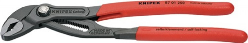 Wasserpumpenzange Cobra L.250mm Spann-W.30mm pol. m.Ku.-Überzug Knipex Wasserpumpenzange Cobra L.250mm Spann-W.30mm pol. m.Ku.-Überzug Knipex