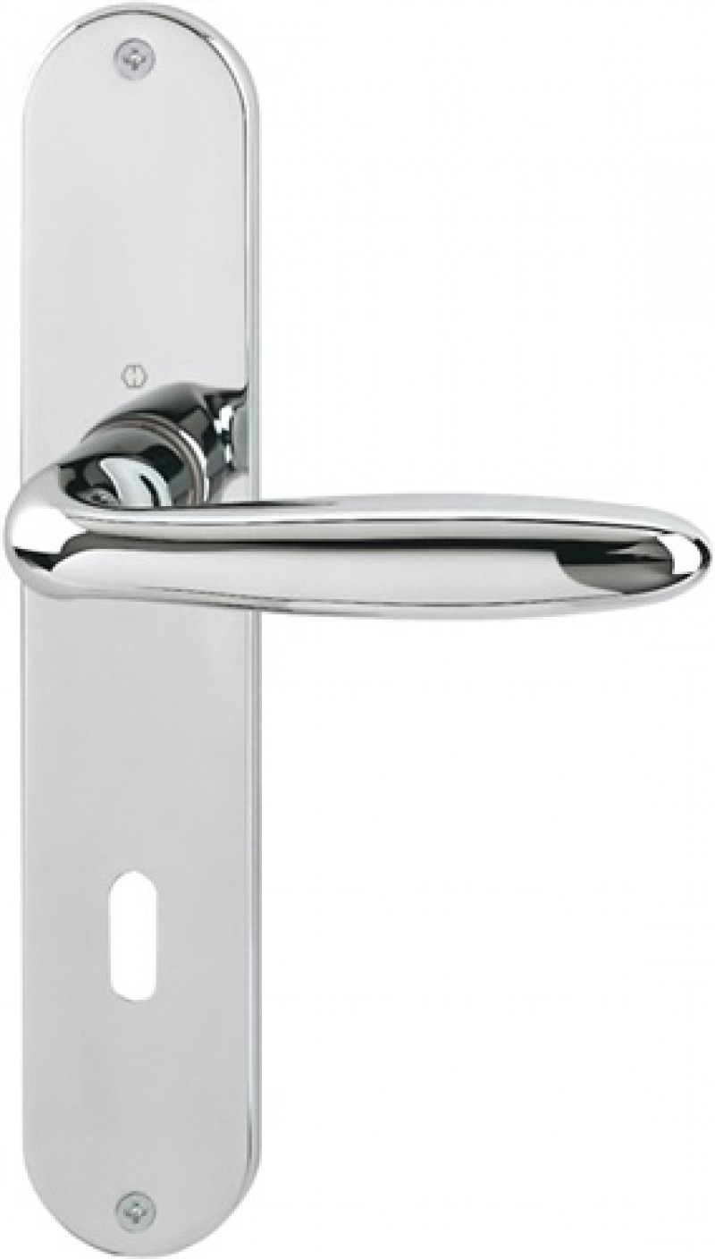 Langschildgarnitur Verona M151/302 MS F49-R OB 72mm DIN L/R Langschildgarnitur Verona M151/302 MS F49-R OB 72mm DIN L/R