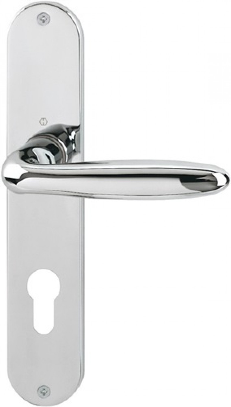 Langschildgarnitur Verona M151/302 MS F49-R PZ 72mm DIN L/R