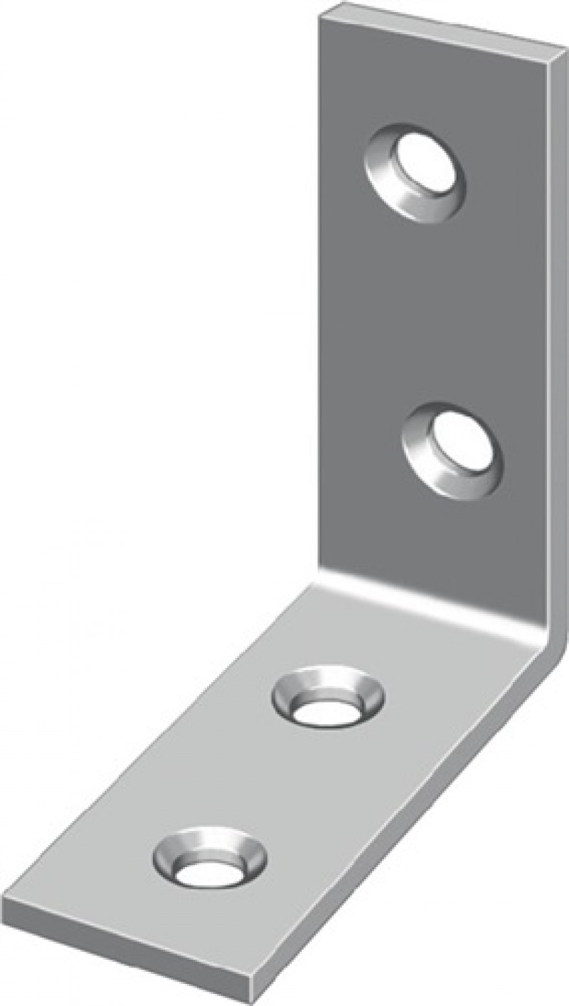 Stuhlwinkel L.120mm B.20mm S.2mm Fe gelb chroma.