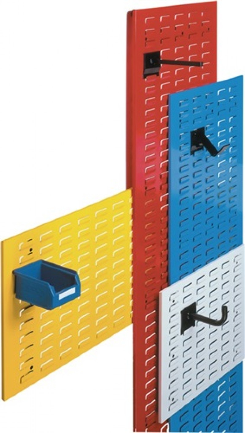 Schlitzplatte B450xH1500mm lichtgrau Schlitzplatte B450xH1500mm lichtgrau