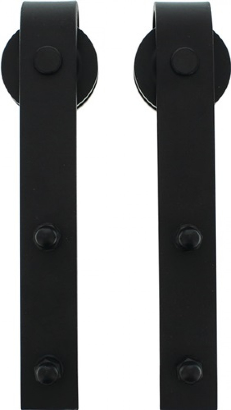 Schiebetürrolle m.Bügel 4501 Türblattstärke 35-40mm STA D.70mm schwarz HLT