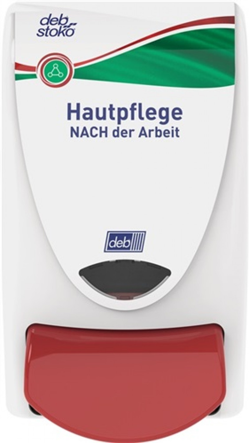 Spender Hautpflege DE H233xB130xT115ca.mm 1l weiß St. Spender Hautpflege DE H233xB130xT115ca.mm 1l weiß St.