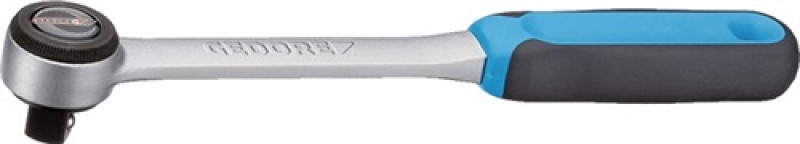 Umschaltknarre 1/2 Zoll 2 K-Griff 72 Zähne L. 270 mm Schaltscheibe CV-Stahl