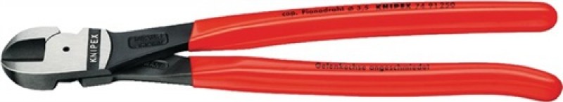 Kraftmittenschneider DIN ISO 5743 Gesamt-L.250mm pol.Ku.-Überzug KNIPEX Kraftmittenschneider DIN ISO 5743 Gesamt-L.250mm pol.Ku.-Überzug KNIPEX