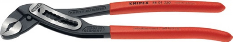 Wasserpumpenzange Alligator DINISO8976 L.180mm W.36mm m.Ku.-Überz.pol. Knipex Wasserpumpenzange Alligator DINISO8976 L.180mm W.36mm m.Ku.-Überz.pol. Knipex