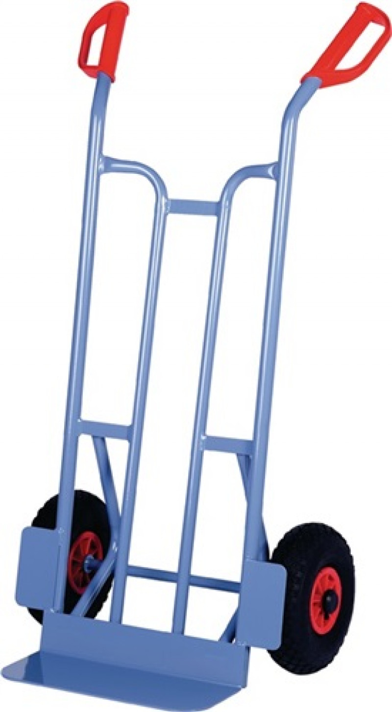 Sackkarre H.1150mm Schaufel-L170xB400mm Luft-Bereifung Trgf.250kg blau PROMAT Sackkarre H.1150mm Schaufel-L170xB400mm Luft-Bereifung Trgf.250kg blau PROMAT