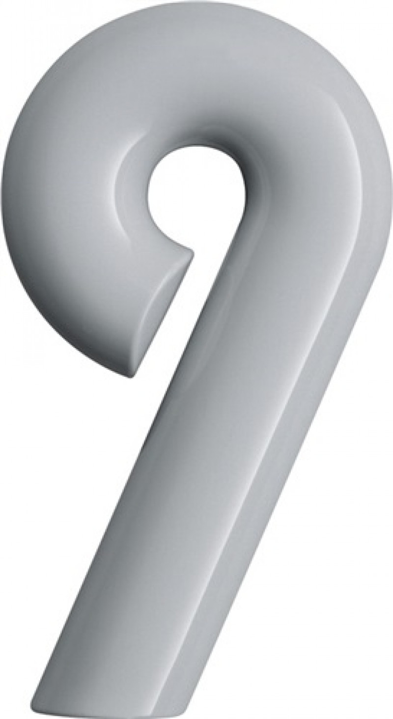 Hausnummer Ziffer 9 Spezial-Polyamid 99 reinweiß 165mm D.33mm HEWI Hausnummer Ziffer 9 Spezial-Polyamid 99 reinweiß 165mm D.33mm HEWI