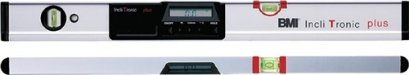 Wasserwaage Incli Tronic plus 80cm Alu.silber ± 0,05Grad-0,1Grad BMI Wasserwaage Incli Tronic plus 80cm Alu.silber ± 0,05Grad-0,1Grad BMI