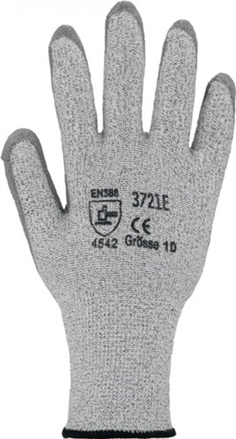 Schnittschutzhandschuhe Gr.10 grau HDPE/Nyl./EL/Glasfaser EN388 Kat.II 10PA Schnittschutzhandschuhe Gr.10 grau HDPE/Nyl./EL/Glasfaser EN388 Kat.II 10PA
