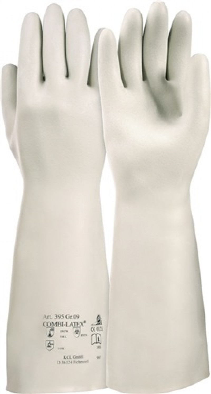 Chemiehandschuh Combi-Latex 395 Gr.9 beige EN 388,EN 374 Kat.III Chemiehandschuh Combi-Latex 395 Gr.9 beige EN 388,EN 374 Kat.III