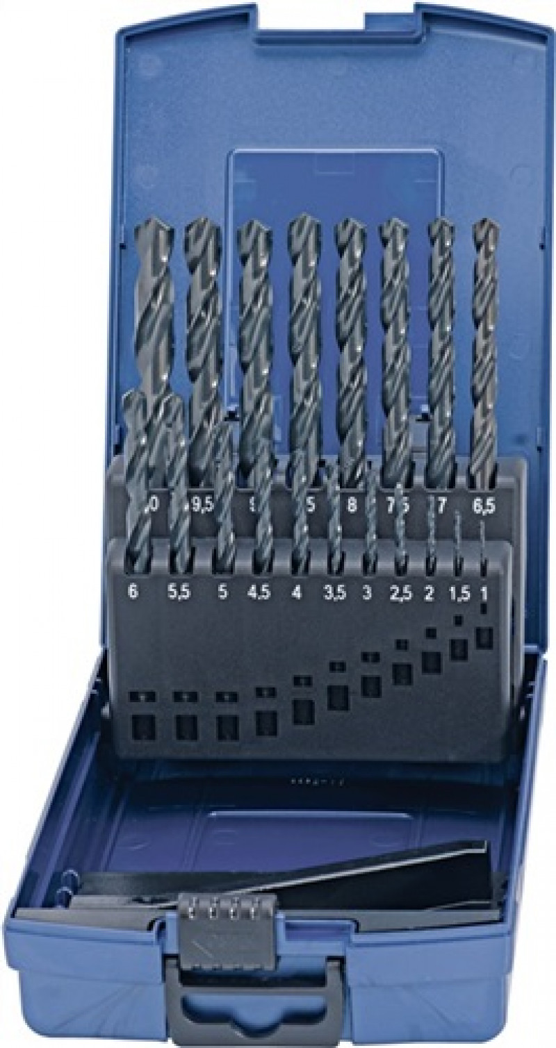 Spiralbohrersatz DIN338 Typ N D.6-10x0,1mm HSS 41tlg.Ku.-Kassette PROMAT Spiralbohrersatz DIN338 Typ N D.6-10x0,1mm HSS 41tlg.Ku.-Kassette PROMAT