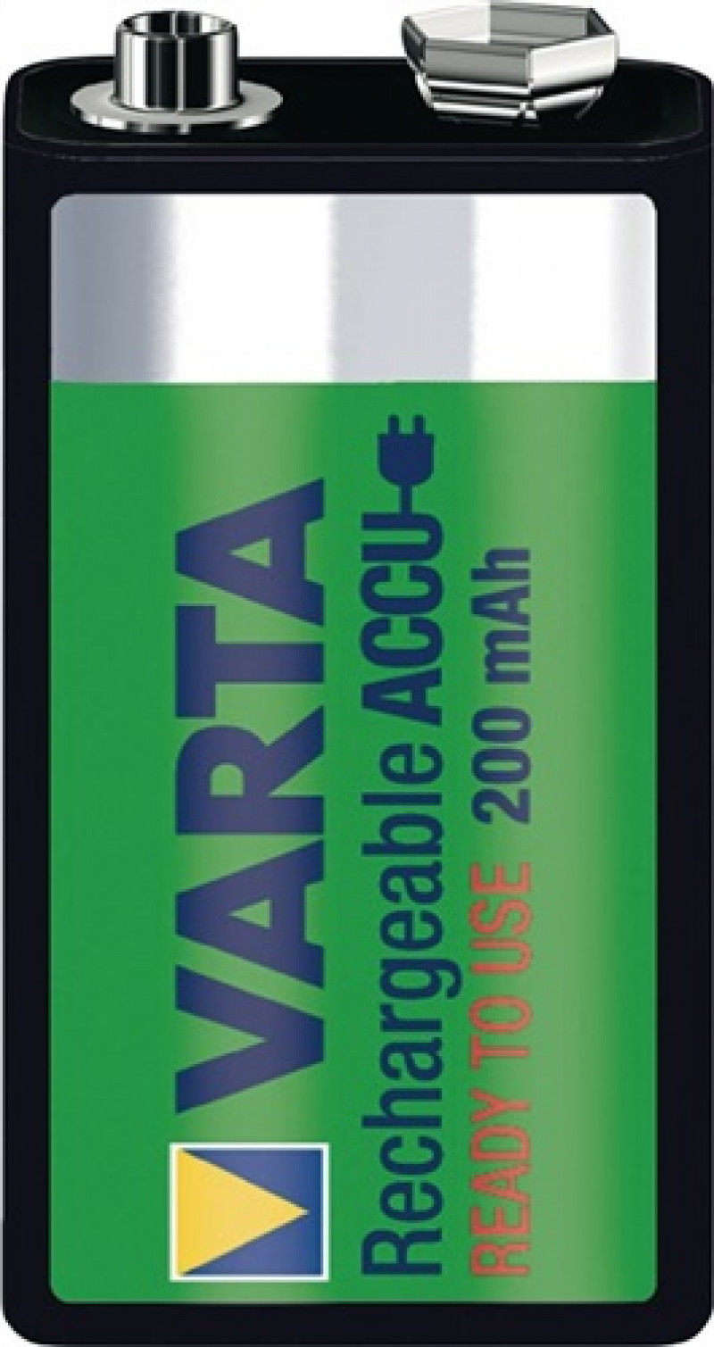 Akkuzelle 9 V 200 mAh 9V E-Block HR9V 1 1St./Blister VARTA Akkuzelle 9 V 200 mAh 9V E-Block HR9V 1 1St./Blister VARTA