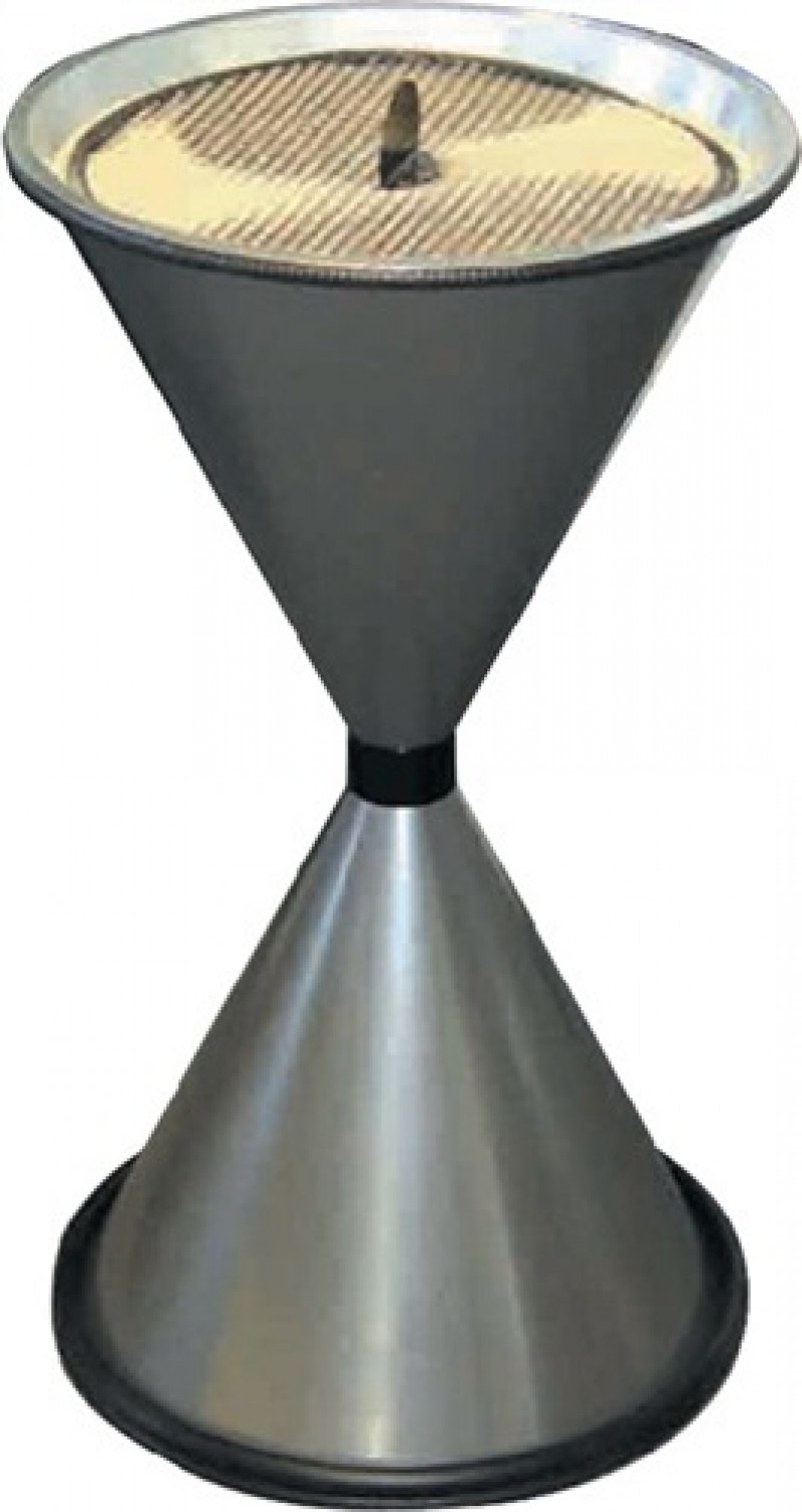 Standascher D405xH770mm anthrazit Stahlbl.TKG Standascher D405xH770mm anthrazit Stahlbl.TKG