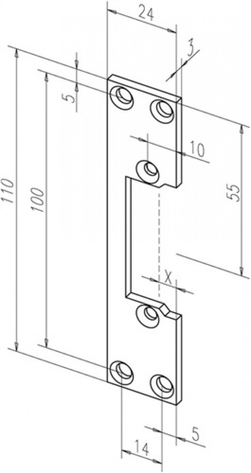 Flachschließbl. 107 STA verz. ktg. B.24xL.110mm DIN L/R Flachschließbl. 107 STA verz. ktg. B.24xL.110mm DIN L/R