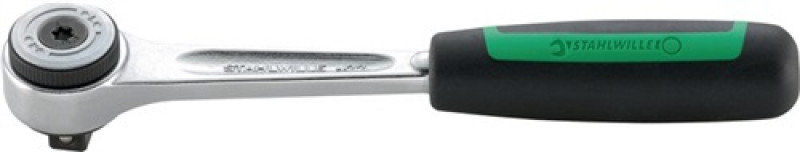 Knarre 3/8 Zoll 60 Zähne L. 195 mm CV STAHLWILLE Knarre 3/8 Zoll 60 Zähne L. 195 mm CV STAHLWILLE