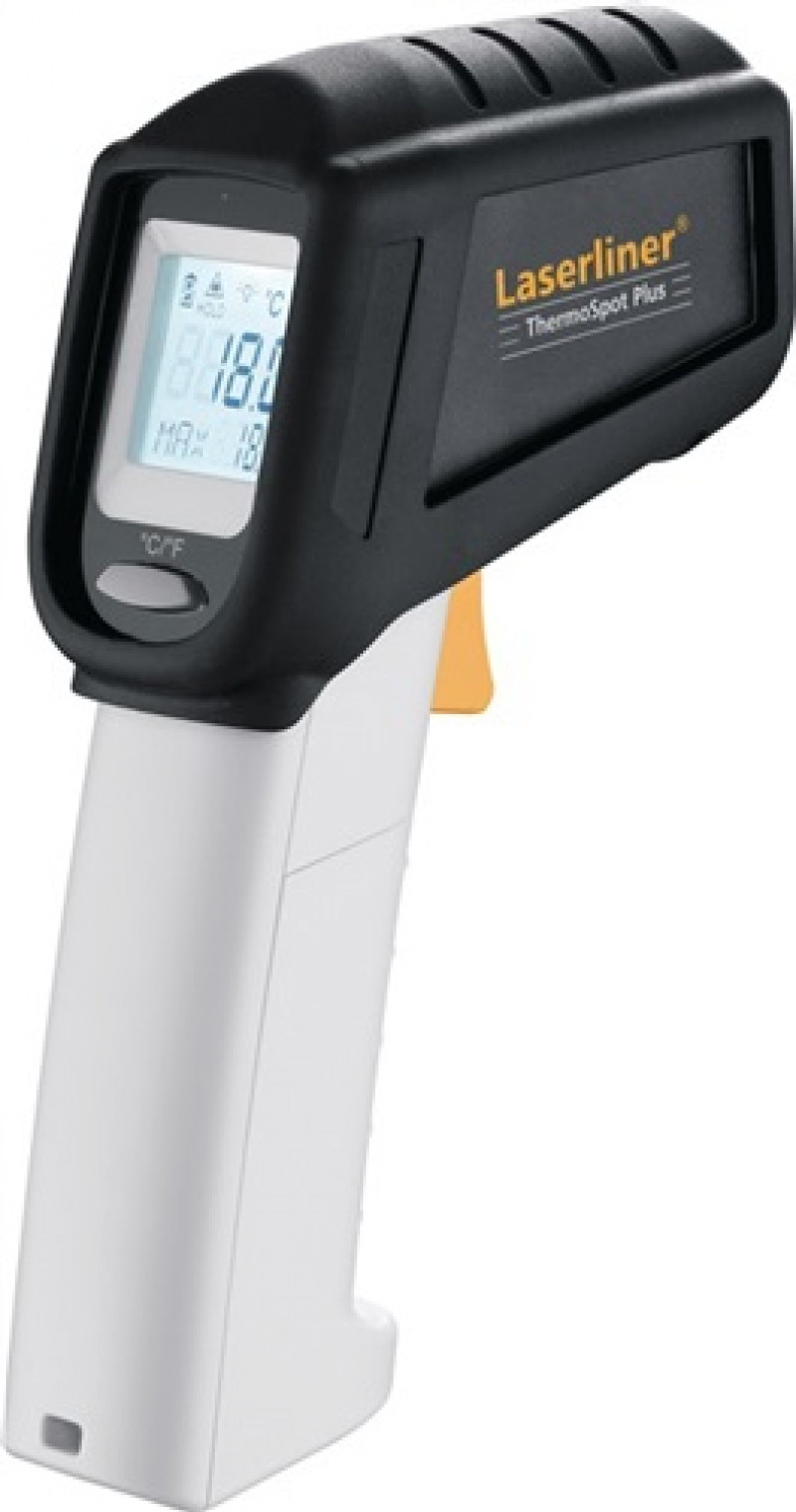 Infrarotthermometer ThermoSpot Plus -38 b.600GradC 2xTyp AAA LASERLINER Infrarotthermometer ThermoSpot Plus -38 b.600GradC 2xTyp AAA LASERLINER
