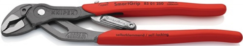 Wasserpumpenzange SmartGrip DIN ISO8976 L.250mm KNIPEX Spann-W.10-36mm Wasserpumpenzange SmartGrip DIN ISO8976 L.250mm KNIPEX Spann-W.10-36mm