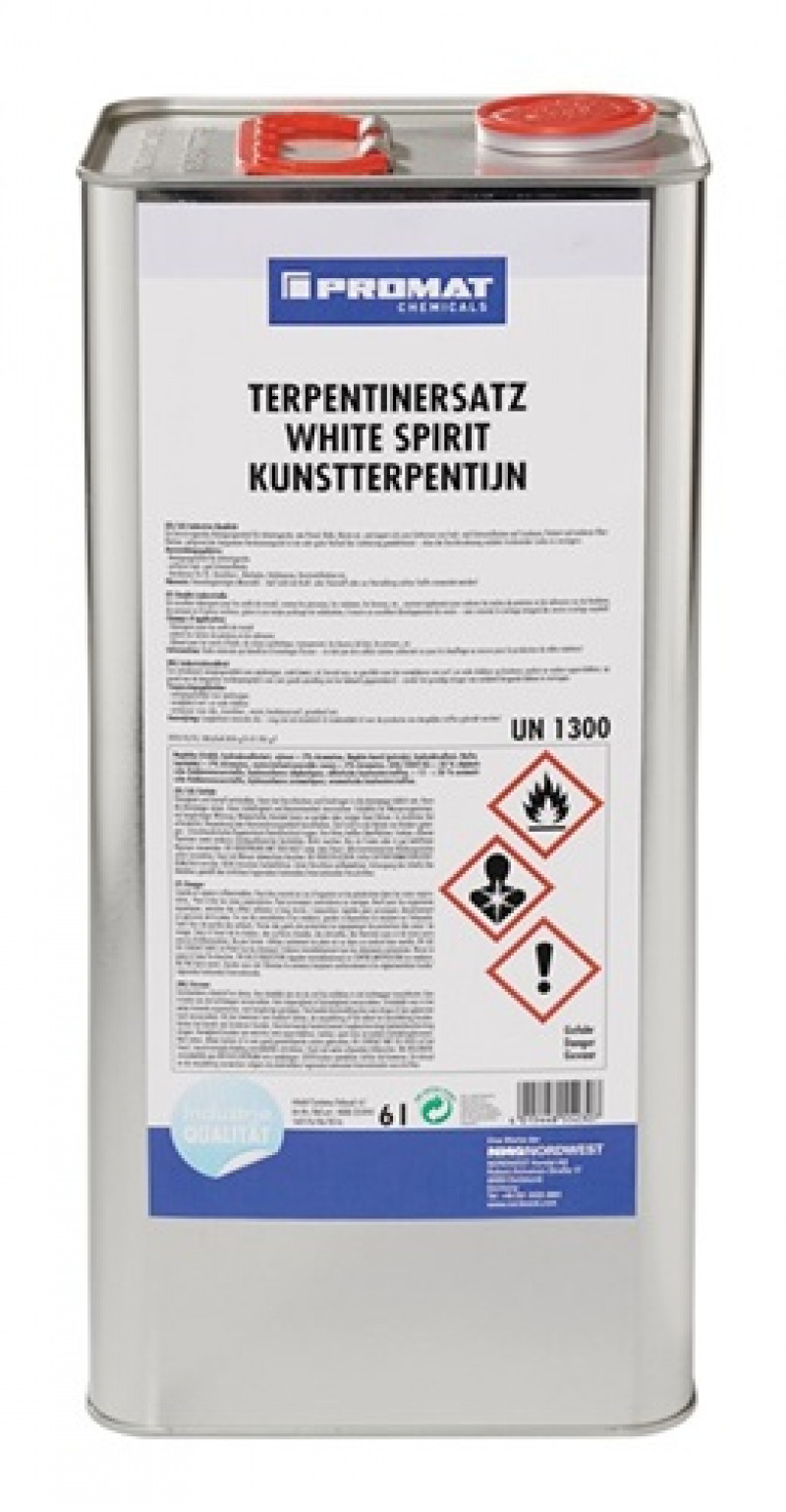 Terpentinersatz 6l Kanister PROMAT chemicals Terpentinersatz 6l Kanister PROMAT chemicals