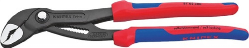 Wasserpumpenzange Cobra DIN ISO8976 L300mm Spann-W.60mm gr. atram. Knipex Wasserpumpenzange Cobra DIN ISO8976 L300mm Spann-W.60mm gr. atram. Knipex