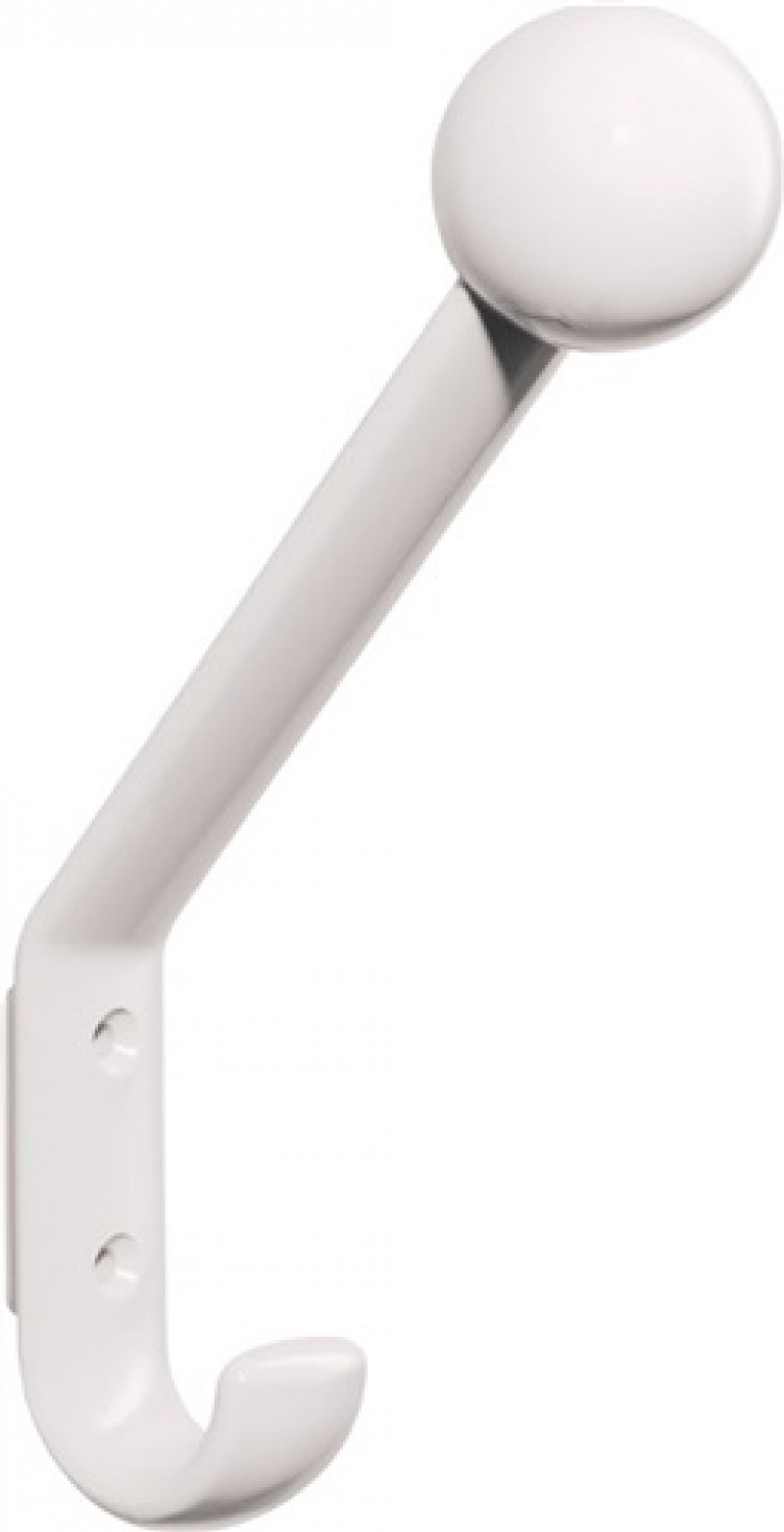 Garderobenhaken 477.90.080 einfach A.117mm PA rubinrot 33 H.174mm Garderobenhaken 477.90.080 einfach A.117mm PA rubinrot 33 H.174mm