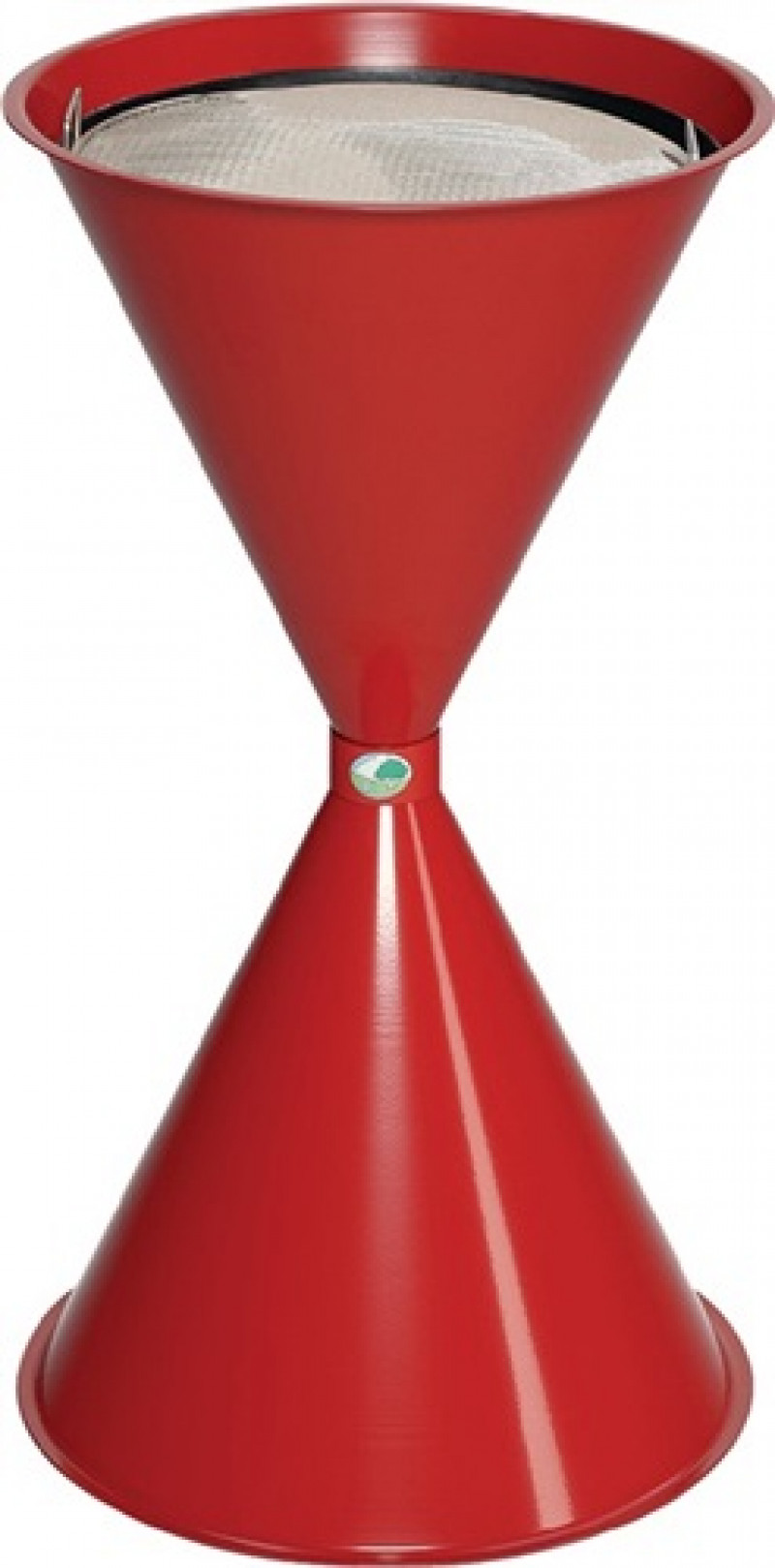 Standascher D400xH730mm rot Stahlbl.VAR Standascher D400xH730mm rot Stahlbl.VAR