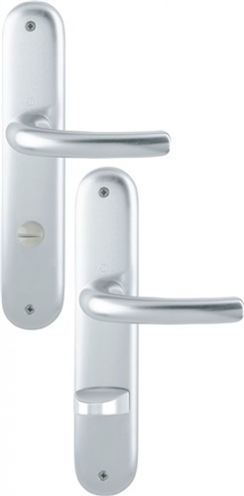 Langschildgarnitur Tôkyô 1710/273P Alu. F2 Bad SK/OL 78mm DIN L/R Langschildgarnitur Tôkyô 1710/273P Alu. F2 Bad SK/OL 78mm DIN L/R