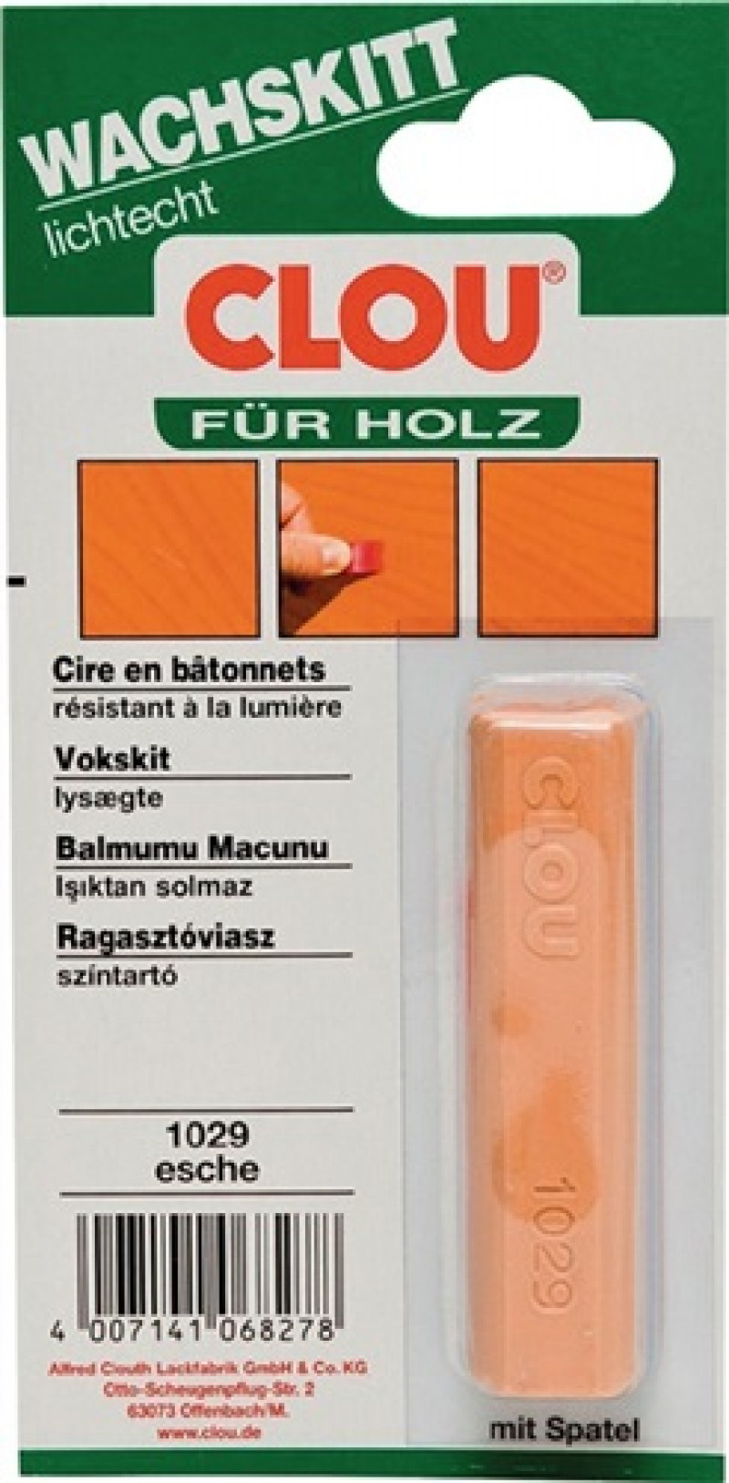 Wachskittstangen Farbe 1029 esche 15g Bl.CLOU Wachskittstangen Farbe 1029 esche 15g Bl.CLOU