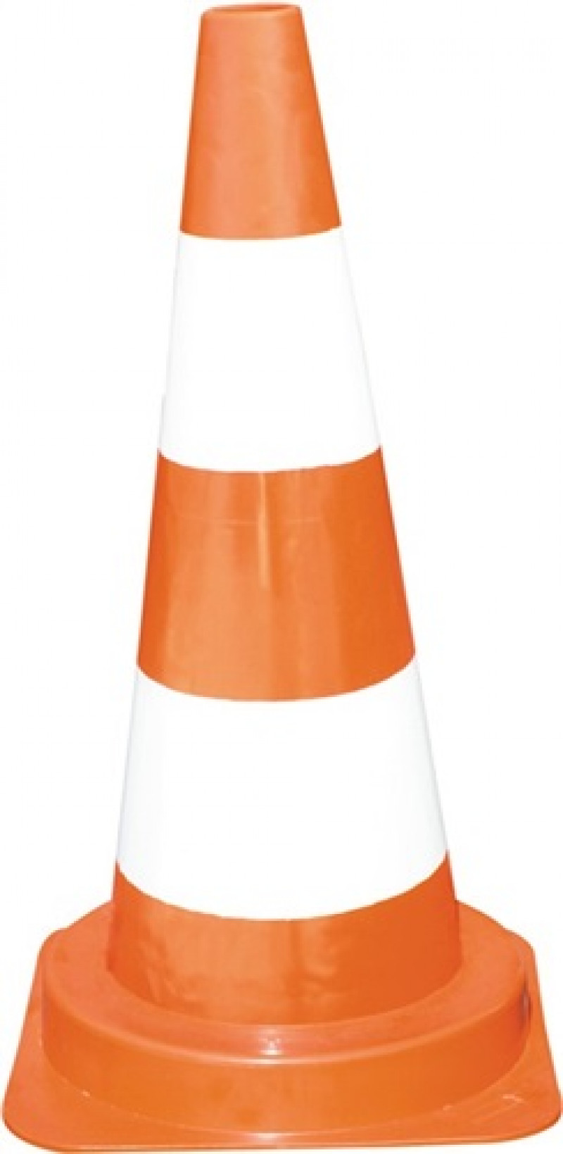 Leitkegel H.320mm tagesleuchtend,1 Streifen G. 0,54 kg,23x23 cm Leitkegel H.320mm tagesleuchtend,1 Streifen G. 0,54 kg,23x23 cm