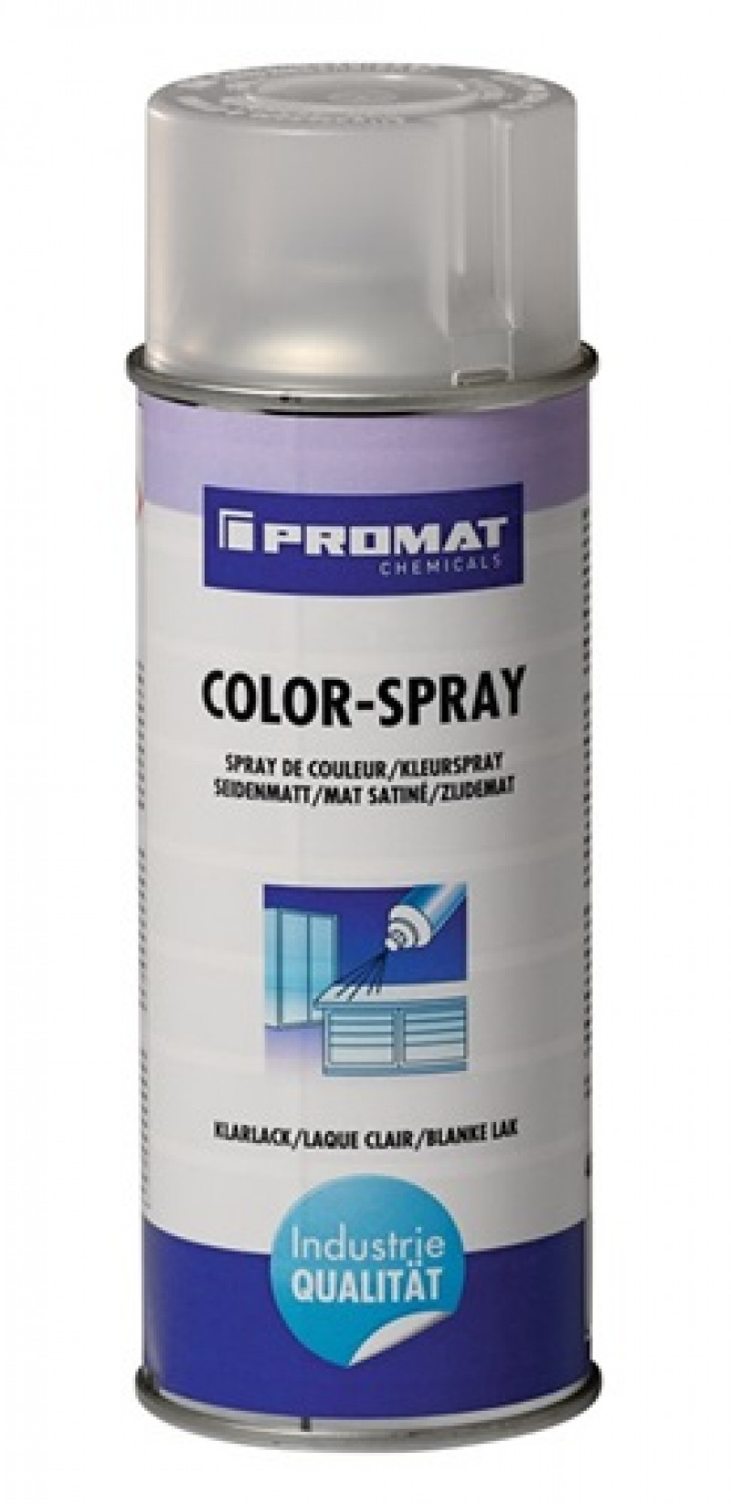 Colorspray klarlack seidenmatt RAL - 400 ml Spraydose PROMAT CHEMICALS Colorspray klarlack seidenmatt RAL - 400 ml Spraydose PROMAT CHEMICALS