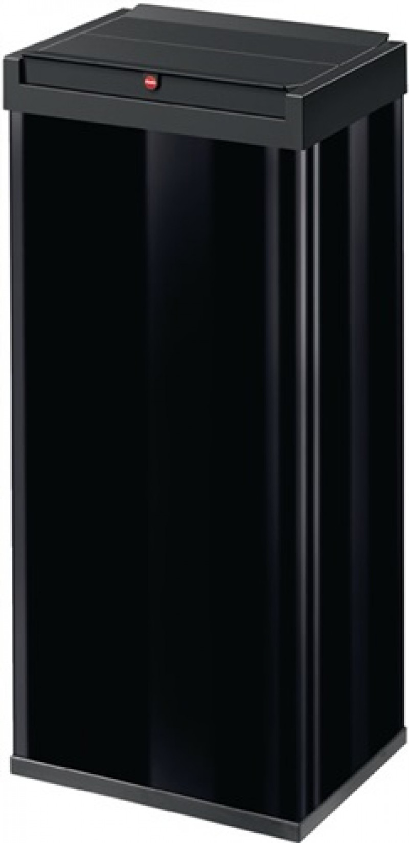 Abfallbehälter H770xB340xT260mm 60l schwarz HAILO Abfallbehälter H770xB340xT260mm 60l schwarz HAILO