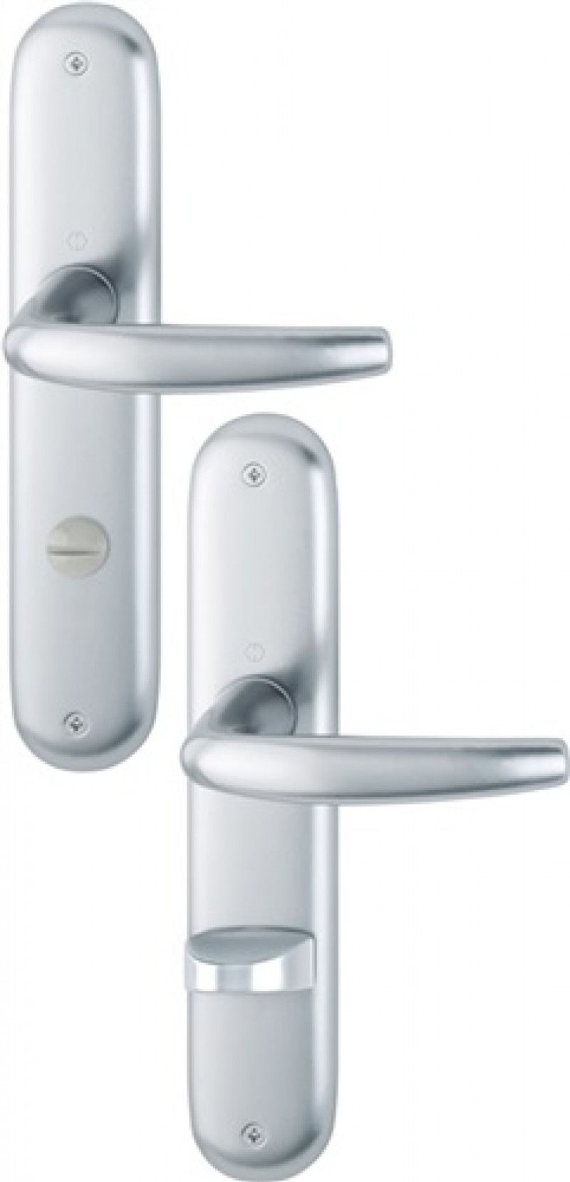 Langschildgarnitur Atlanta 1530/273P Alu. F1 Bad SK/OL 78mm DIN L/R Langschildgarnitur Atlanta 1530/273P Alu. F1 Bad SK/OL 78mm DIN L/R