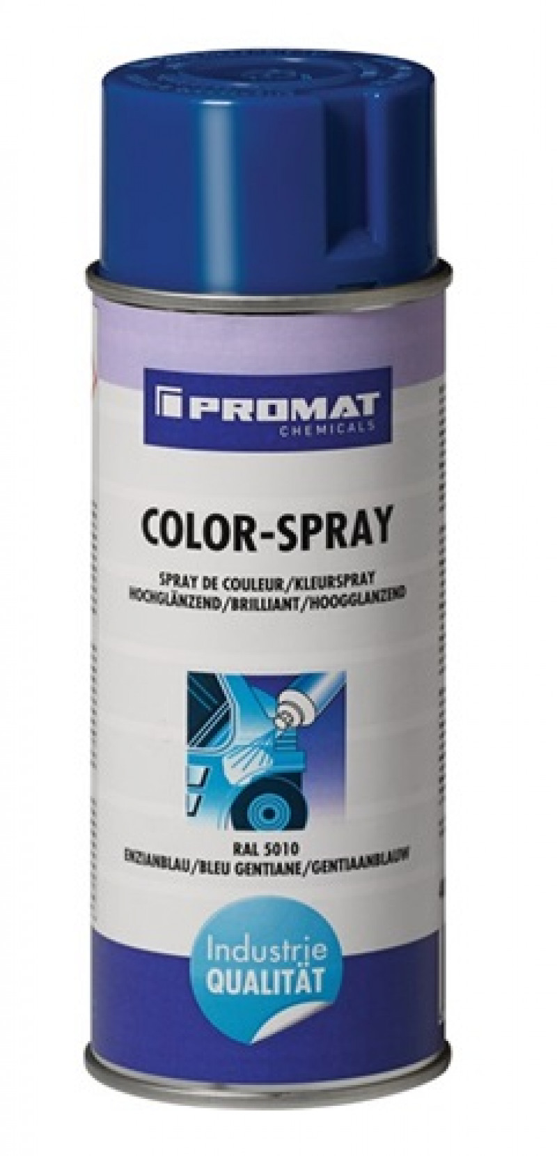 Colorspray enzianblau hochglänzend RAL 5010 400 ml Spraydose PROMAT CHEMICALS Colorspray enzianblau hochglänzend RAL 5010 400 ml Spraydose PROMAT CHEMICALS