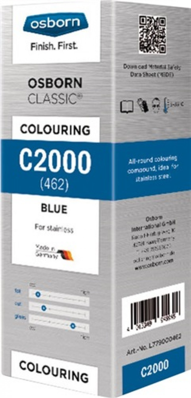 Polierpastenriegel Abglänzung blau OSBORN Polierpastenriegel Abglänzung blau OSBORN