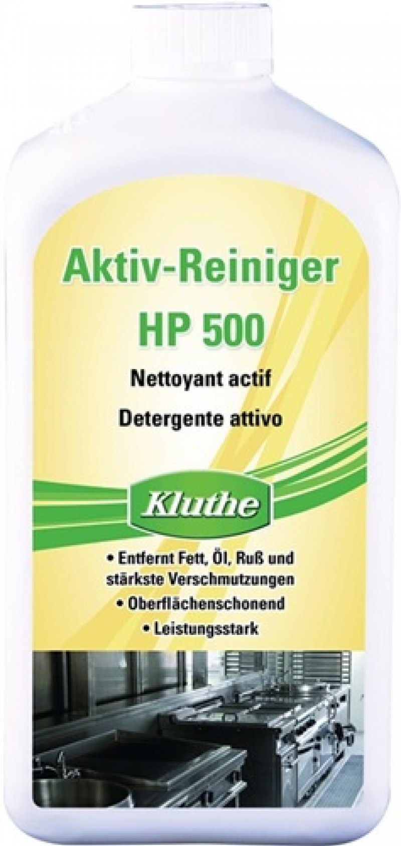 Aktiv-Reiniger HP 500 1l Konzentrat Flasche KLUTHE Aktiv-Reiniger HP 500 1l Konzentrat Flasche KLUTHE