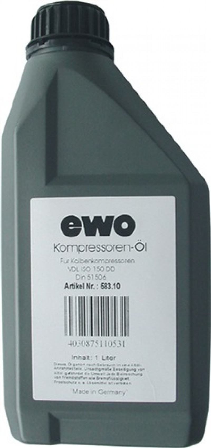 Kompressorenöl 1l Flasche EWO Kompressorenöl 1l Flasche EWO