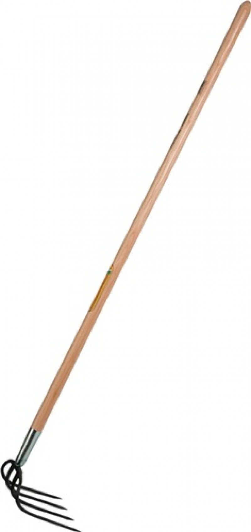 Kartoffelhacke Zinken-L. 190mm,4 Zinken geschmiedet,m. Stiel G. 1200 g