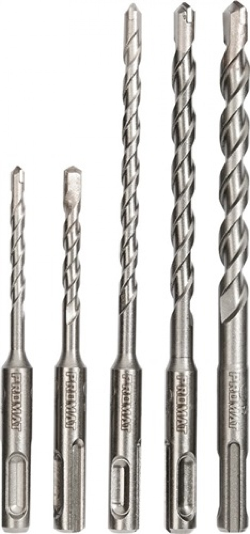 Hammerbohrersatz SDS-Plus 5-tlg.SDS-plus Multipack PROMAT Hammerbohrersatz SDS-Plus 5-tlg.SDS-plus Multipack PROMAT