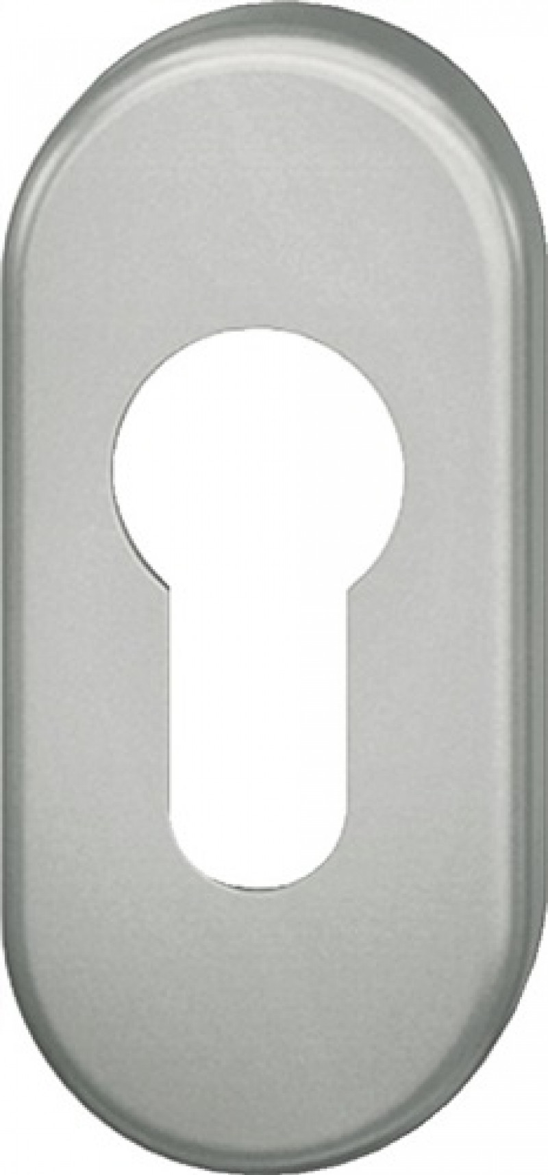 Schlüsselrosette 17 1766 Alu.0105 Schildstärke 9mm PZ ov. Schlüsselrosette 17 1766 Alu.0105 Schildstärke 9mm PZ ov.