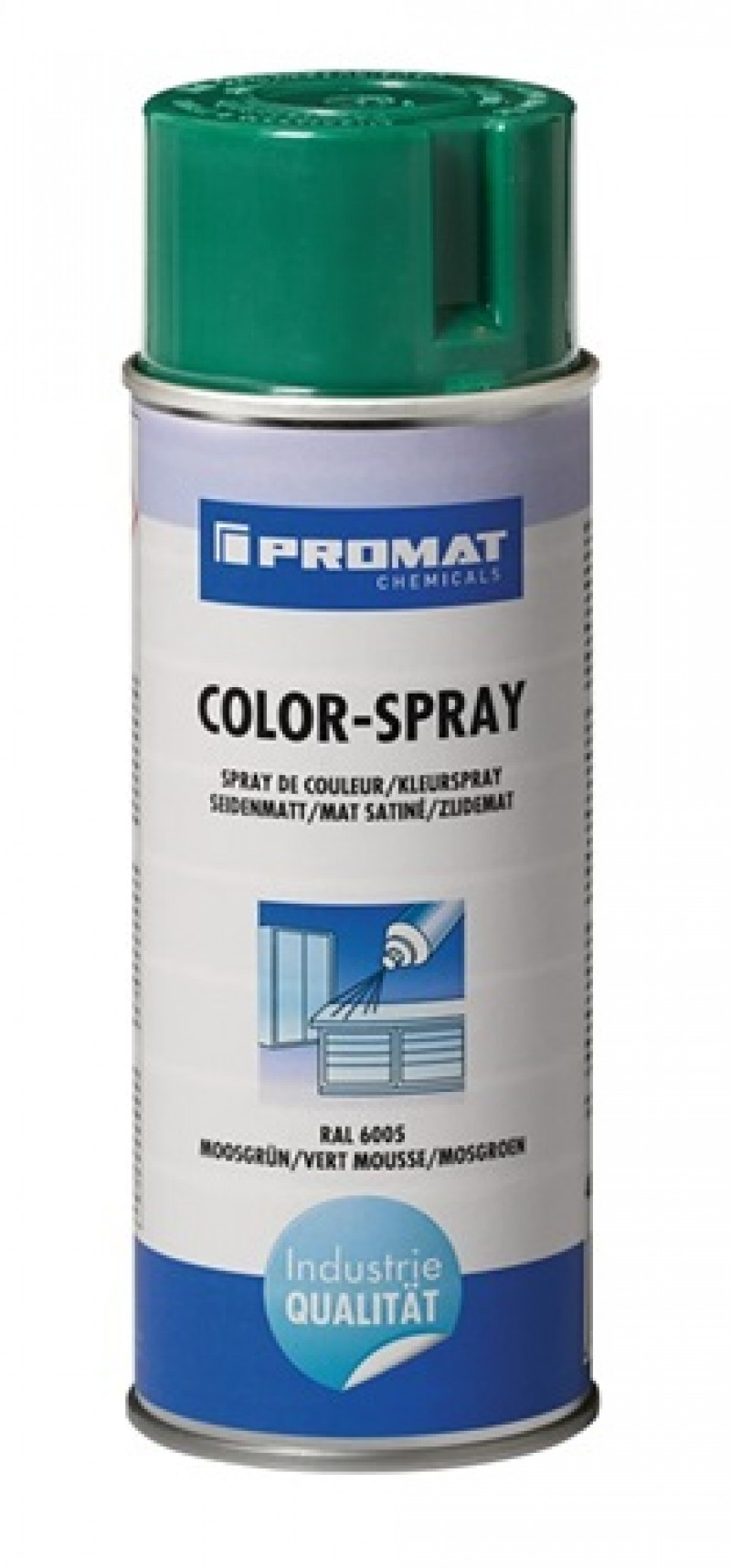 Colorspray moosgrün seidenmatt RAL 6005 400 ml Spraydose PROMAT CHEMICALS Colorspray moosgrün seidenmatt RAL 6005 400 ml Spraydose PROMAT CHEMICALS