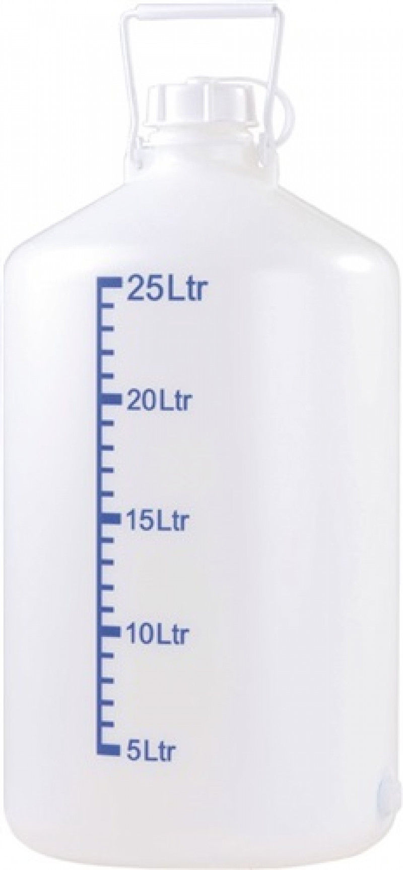 Ballon 25l HD-PE m.Tragebügel D275xH580mm m.Skala HÜNERSDORFF Ballon 25l HD-PE m.Tragebügel D275xH580mm m.Skala HÜNERSDORFF