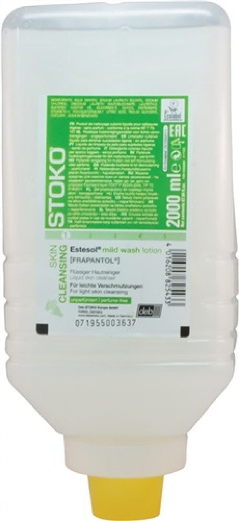 Hautreinigung Estesol mild wash 2l leichte Verschmutzung 6St./Karton Hautreinigung Estesol mild wash 2l leichte Verschmutzung 6St./Karton