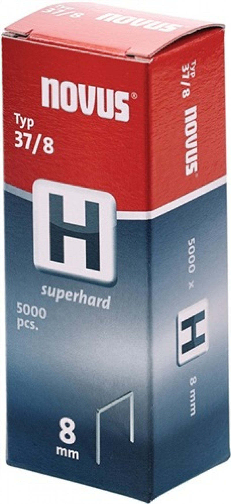 Feindrahtklammer 37 Klammer-B.10,6mm 8mm 0,75mm 5000 St. Feindrahtklammer 37 Klammer-B.10,6mm 8mm 0,75mm 5000 St.